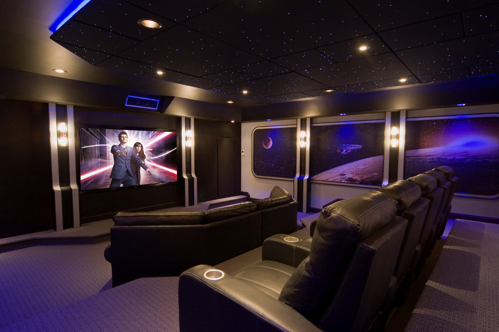 professionally installed home theater