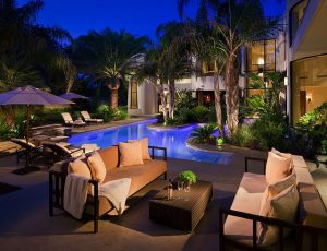 luxury outdoor yard pool patio